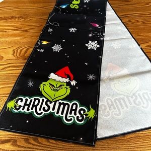 Grinch Cloth Table Runner